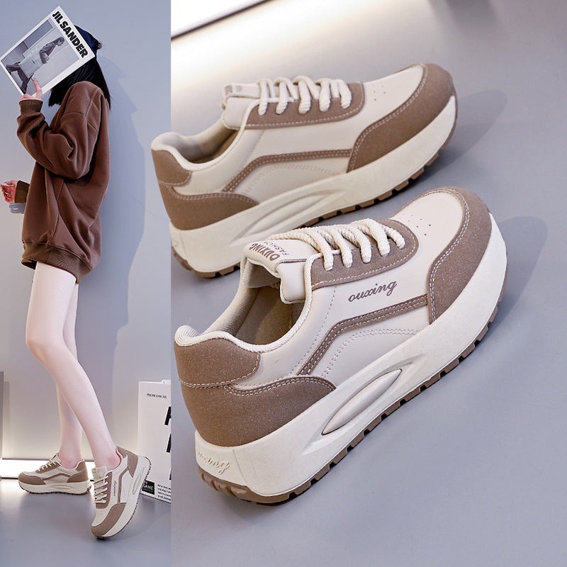 Damen Sneaker Plateau atmungsaktiv Mesh Komfort - BerlinGlamour