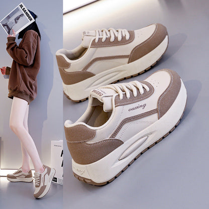 Damen Sneaker Plateau atmungsaktiv Mesh Komfort - BerlinGlamour