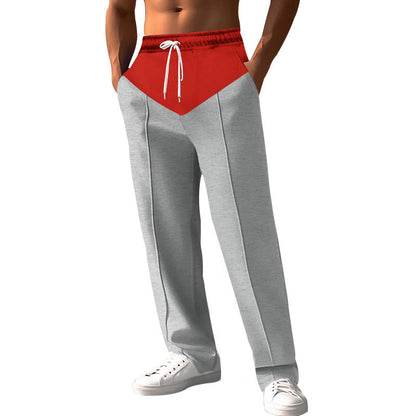 Herren Sweatpants Modern mit Seitentaschen und Slim-Fit