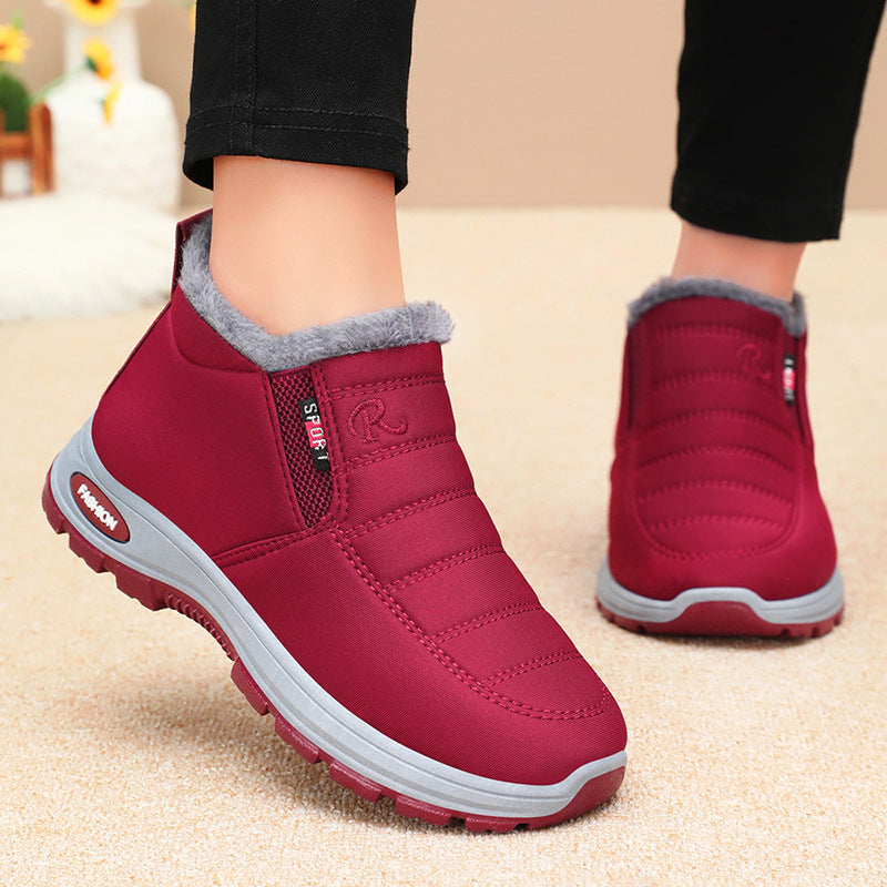 Damen Stiefel Wetterfest Warm gefüttert Winterstiefel