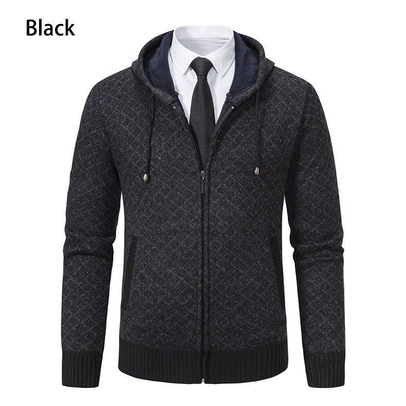 Herren Sweatjacke Kapuze Modern Trendig