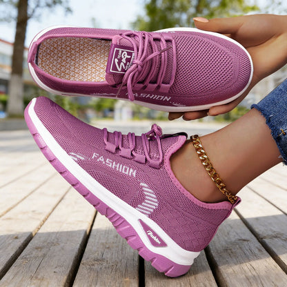 Damen Sport Sneaker Atmungsaktiv Bequem Laufschuhe