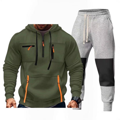 Herren Sportbekleidungsset Funktionstaschen Sportlich Modern