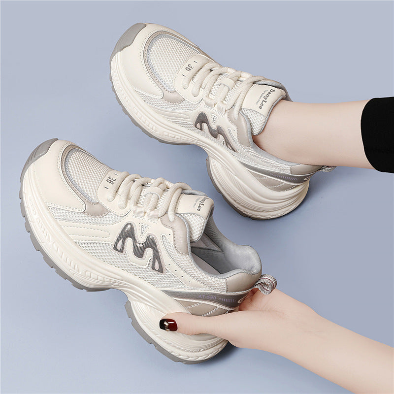 Damen Sneaker Bequem Atmungsaktiv Komfortschuhe Sport