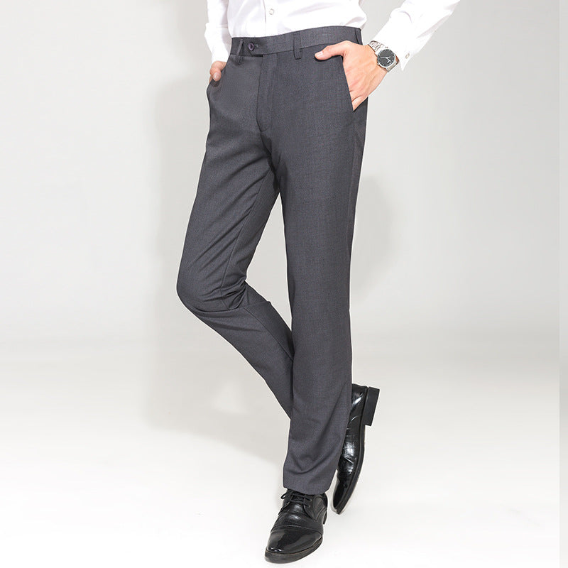 Herren Anzughose Slim Fit Stretch