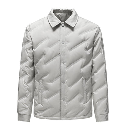 Herren Steppjacke Übergangsjacke Warm Isoliert