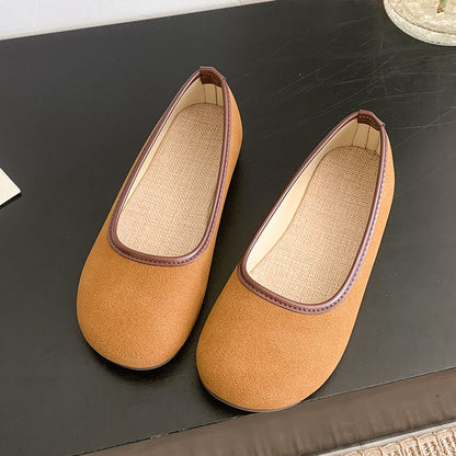 Damen Ballerinas Bequem Elegant Rutschfest