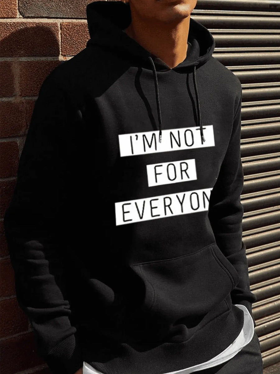 Herren Sweatshirt Hoodie auffällig Kängurutasche