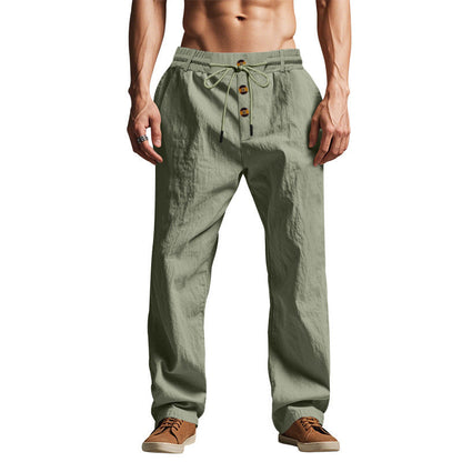 Herren Freizeithose Bequem atmungsaktiv mit verstellbarem Bund