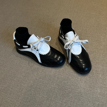 Damen Sneaker Komfort Elegant Weite Passform
