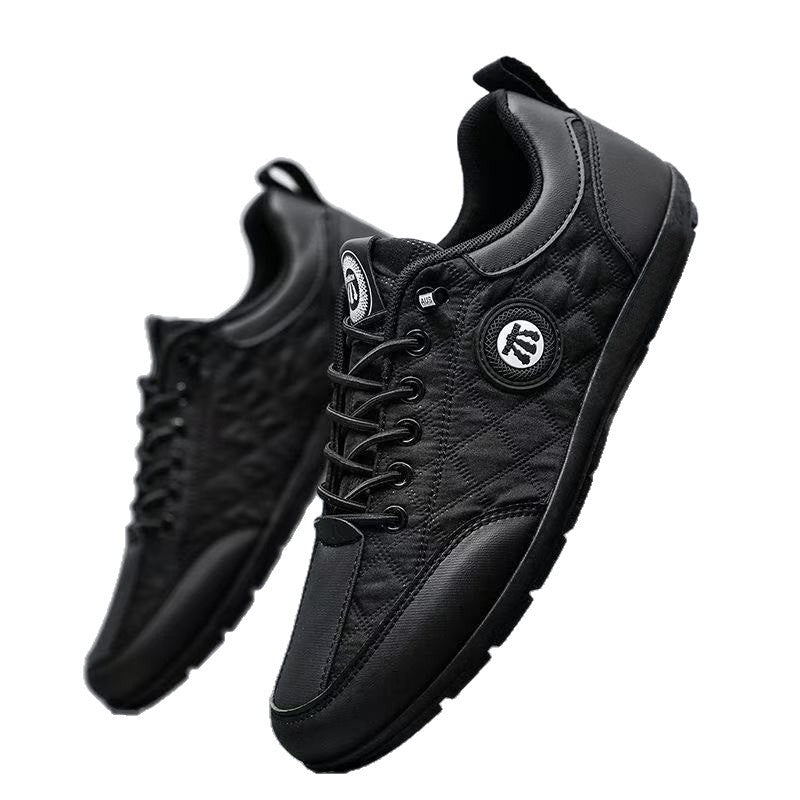 Damen SportSchuhe Leder Rutschfest Komfortabel Laufschuhe