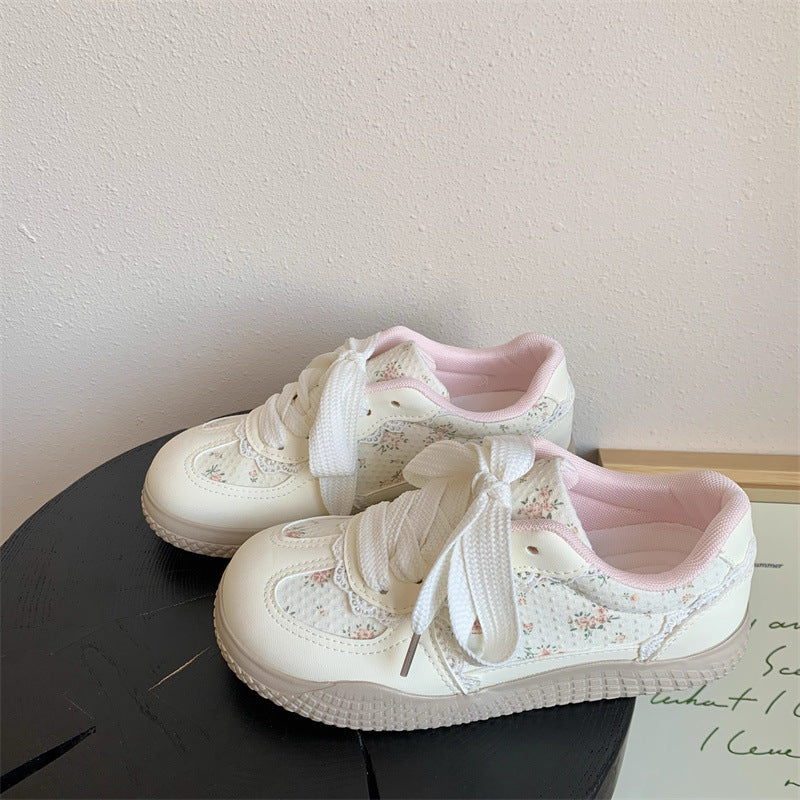 Damen Sneaker Flora Design Bequem - BerlinGlamour