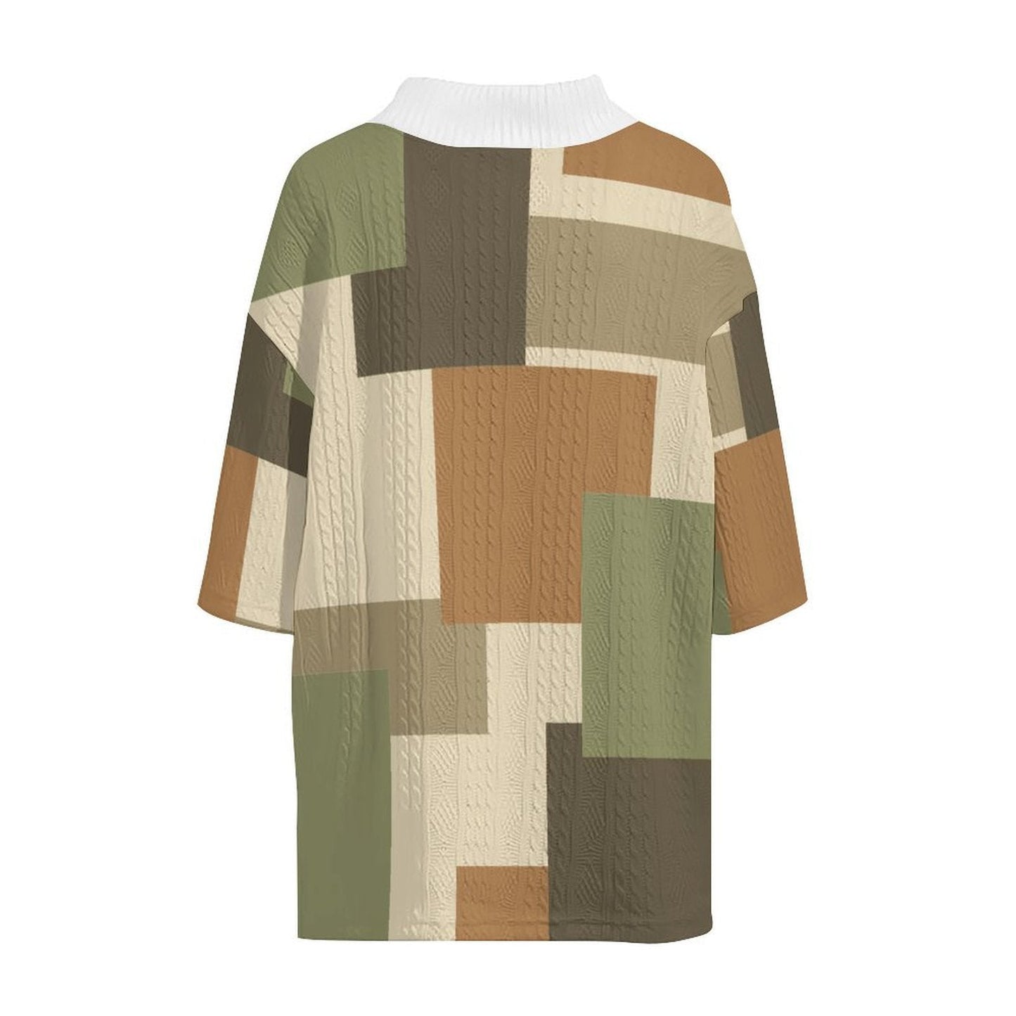 Herren T-Shirt-Shorts-Set Modern Patchwork Design Freizeit