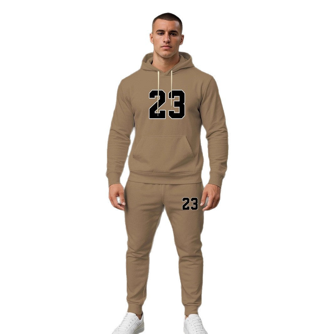 Herren Sportanzug Modern mit Grafikdesign Großstadt Style