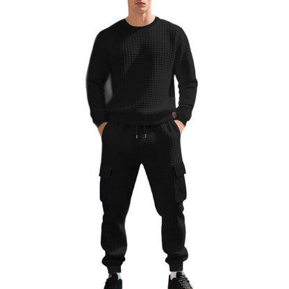 BerlinGlamour Sweatshirt und Cargohose Set - das ist der perfekte Begleiter für deinen nächsten Städttrip. Der lässige Sweatshirt ist aus hochwertigem Material gefertigt und bietet optimal