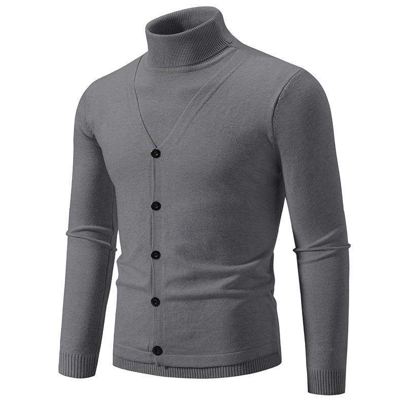 Ein eleganter Rollkragenpullover mit knöpfbaren Frontdetails und feiner Strickstruktur BerlinGlamour ist genau das, was du suchst. Dieser Titel kombiniert die wichtigsten Adjektive