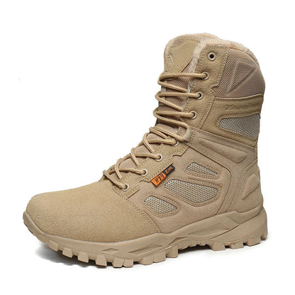 Herren Stiefel Isolierend Knöchelschutz Winterstiefel Warm