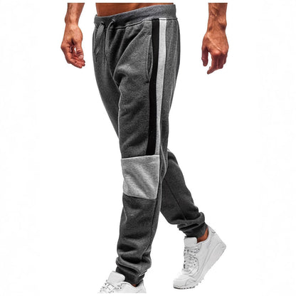 Herren Sport-Sweatpants Elastisch Farbblock-Design