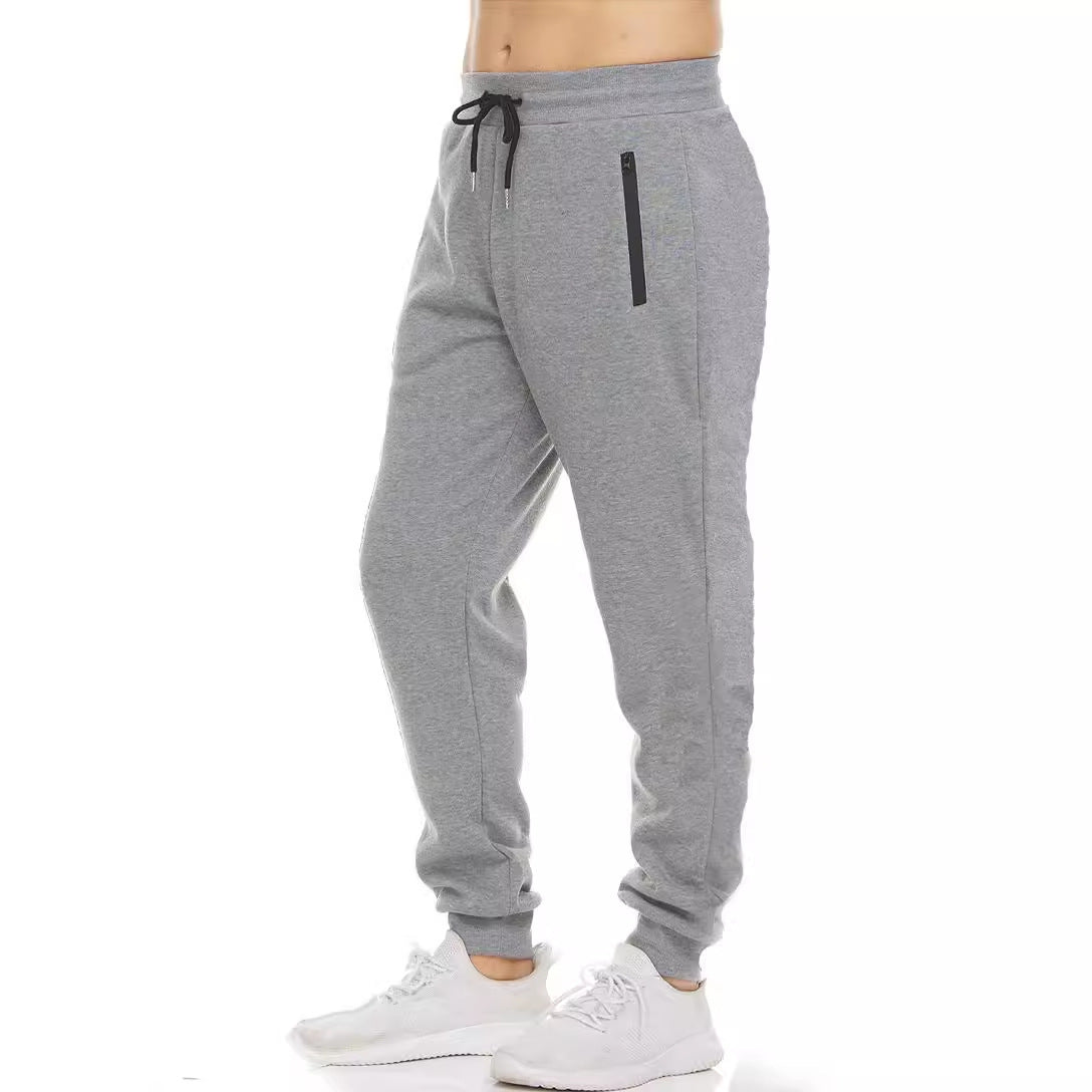 Herren Jogginghose Reißverschluss Bequem Sportlich - BerlinGlamour