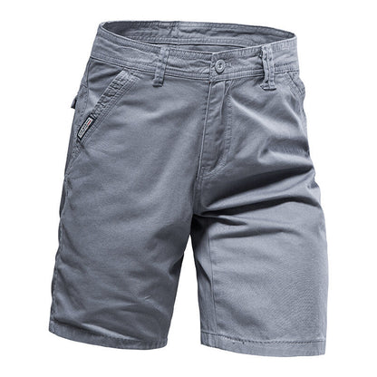 Herren Shorts Baumwolle Elegant Mit Taschen Sommer
