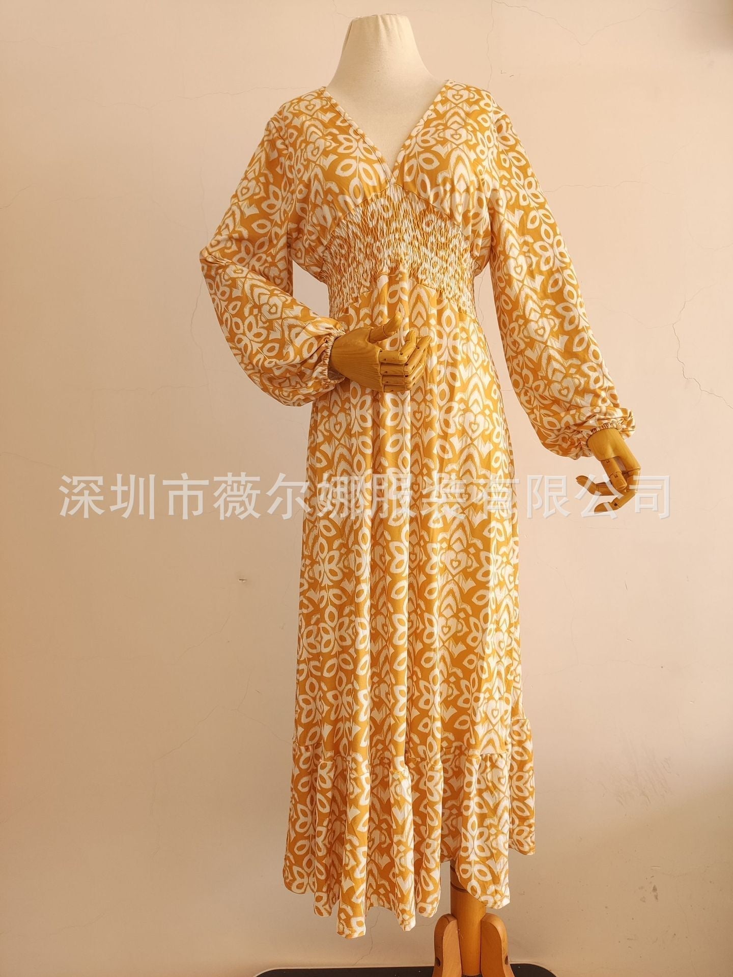 BerlinGlamour Locker Lang Strandkleid