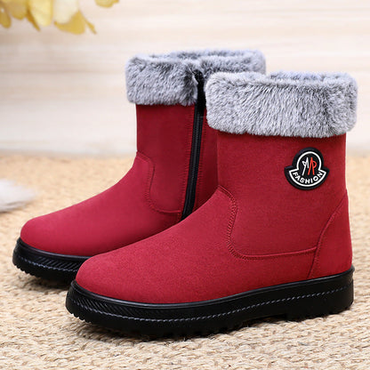 Damen Winterboots Warm Kuschelig Rutschfest - BerlinGlamour