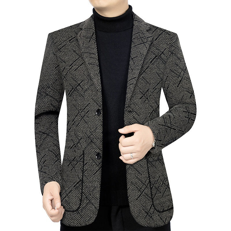 Herren Blazer Jacke Modern Slim Fit Qualität