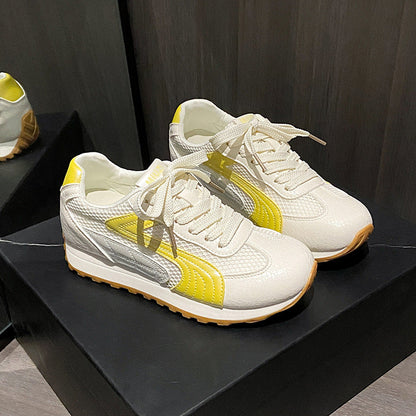 Damen Sneaker Sportlich atmungsaktiv Reflektierend