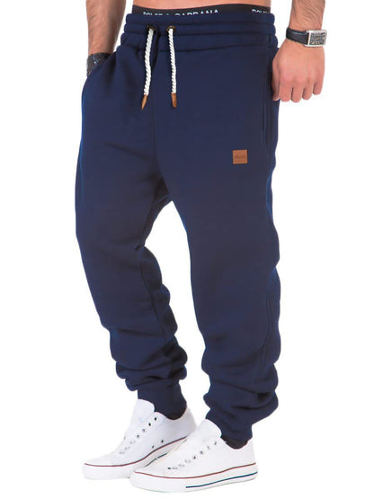 Bequeme Herren Sweathose Elastisch Mit Kordelzug