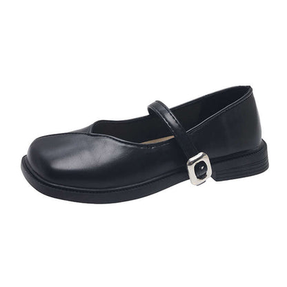 Damen Schuhe Elegante Mary Jane mit Schnalle und Komfort Innensohle
