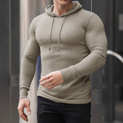 Herren Kapuzenpullover Modisch Strukturiert Berlin Style