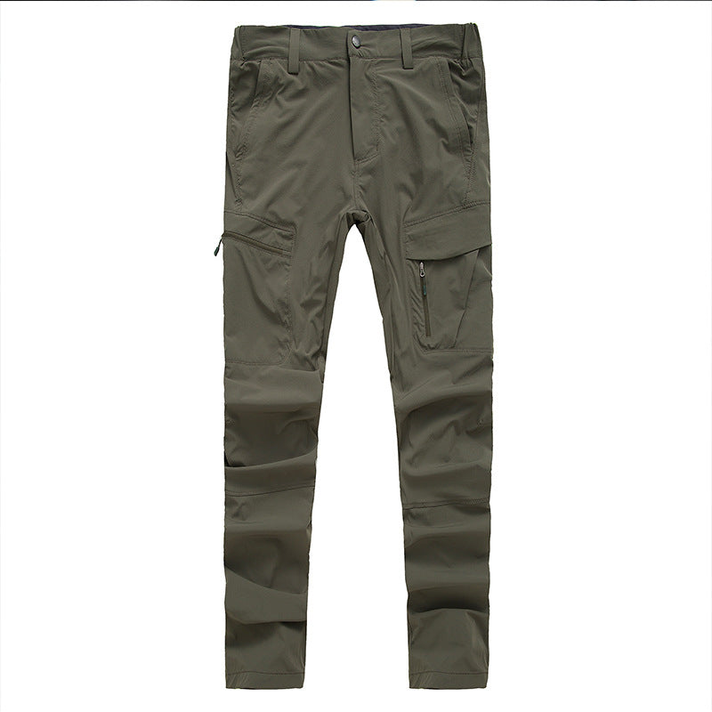 Herren Cargo-Hose Mehrheits-Taschen Elastischer Bund Funktionell - BerlinGlamour