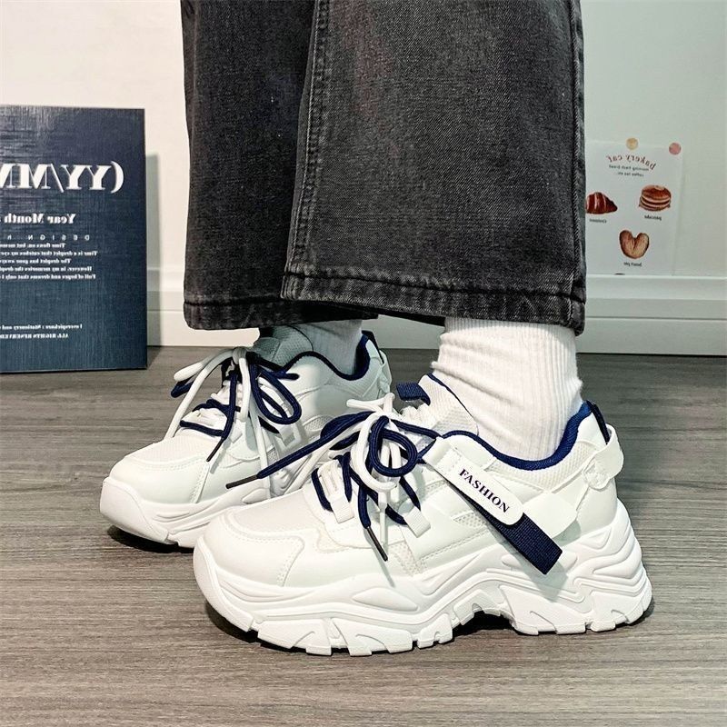 Damen Sneaker Chunky Bequem Rutschfest Modisch