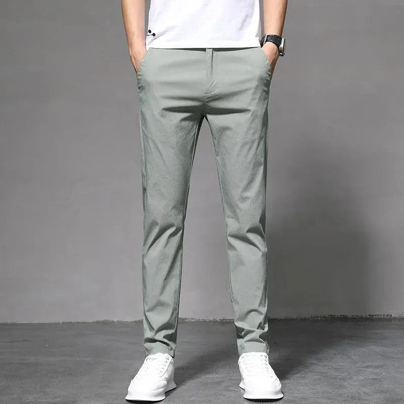 Herren Hosen Slim Fit Gerade Schnitt - BerlinGlamour