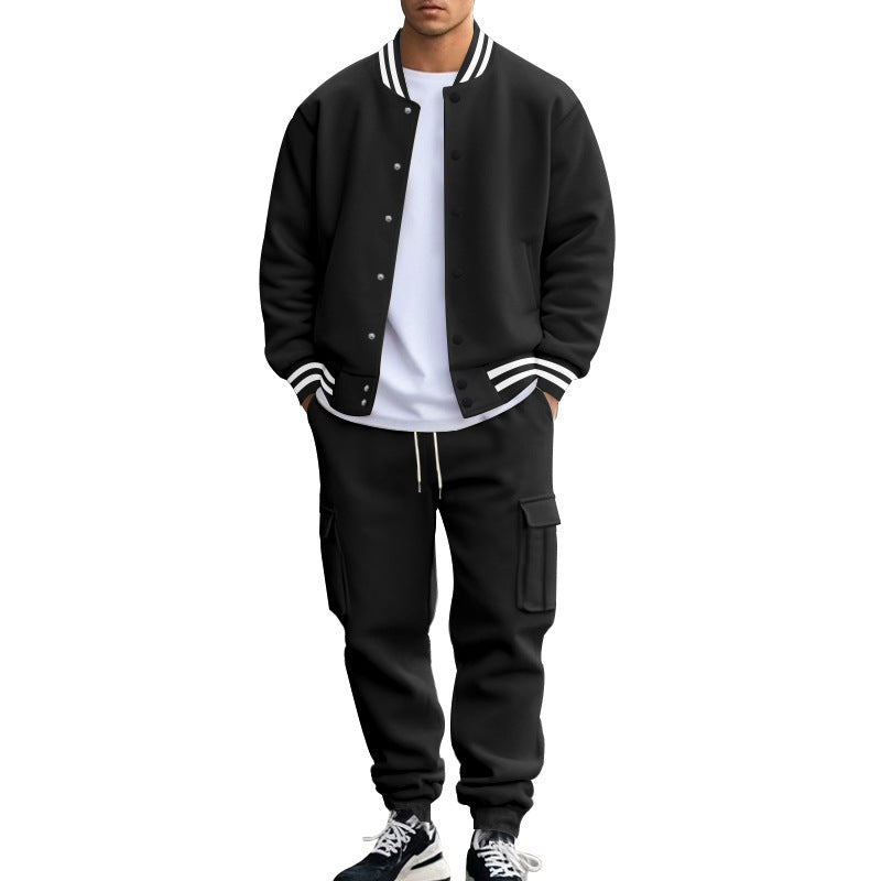 Herren Sportjacke Bomberjacke und Trainingshose