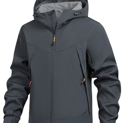 Herren Funktionsjacke Wasserdicht Atmungsaktiv Mit Kapuze