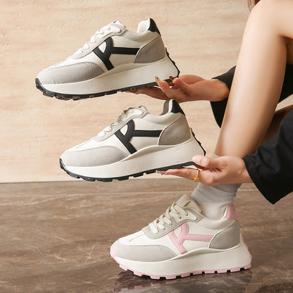 Damen Sneaker Elegante Freizeitschuhe atmungsaktiv - BerlinGlamour