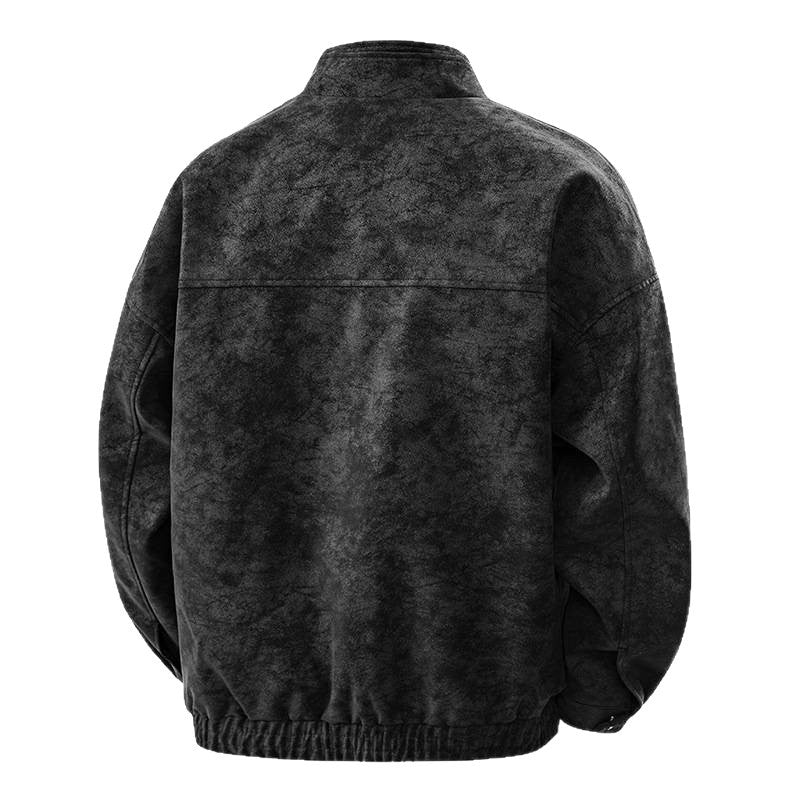 Herren Übergangsjacke mit Brusttaschen und Kragen Modern