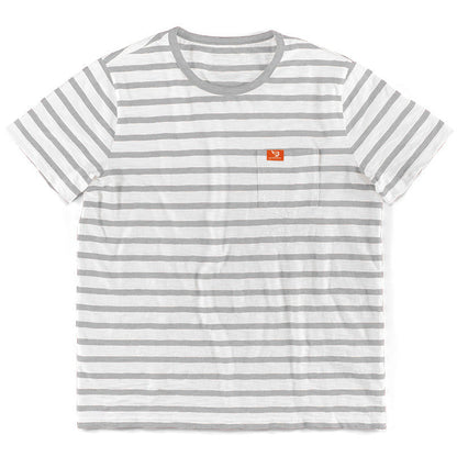 Herren T-Shirt mit Brusttasche Modern Gemustert