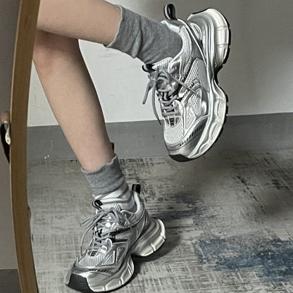 Damen Sneaker SportlichChunky Laufschuhe Mit Dämpfung