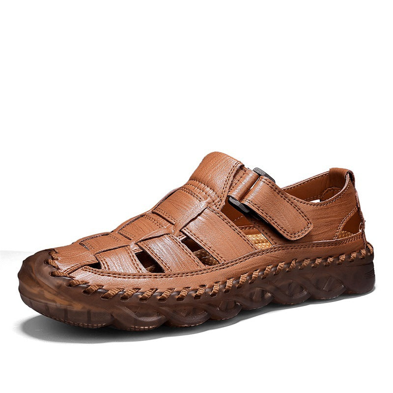 Damen Leder Schuhe Bequem Klettverschluss Freizeit