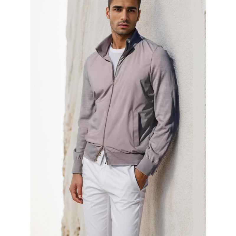 Herren Sportjacke Leicht Modisch Wasserdicht