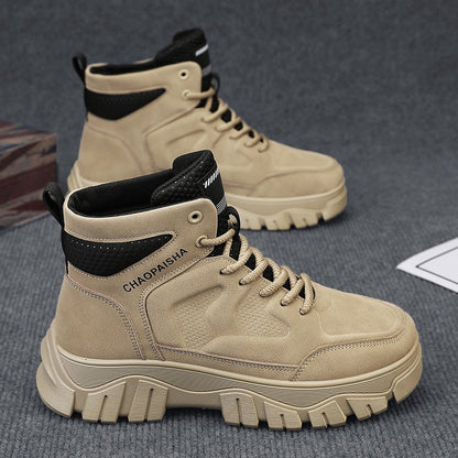 Damen Sneaker High-Top atmungsaktiv rutschfest Outdoor Schuhe