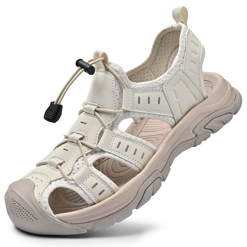 Damen Sandalen Outdoor Bequem Schnellschnürsystem
