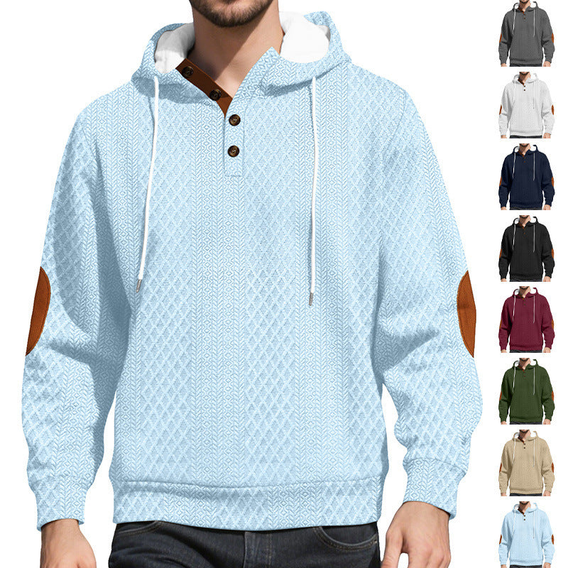 Herren Kapuzenpullover Lässig Modern Strickoptik Berlin - BerlinGlamour