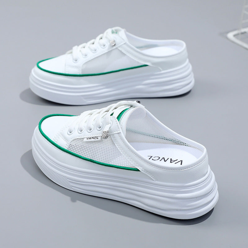 Damen Sneaker Bequem Atmungsaktiv Mesh Sohle