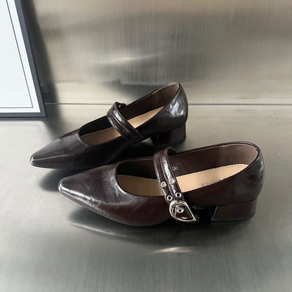 Damen Pumps Elegante Riemenschuhe Hochhackig Schick - BerlinGlamour