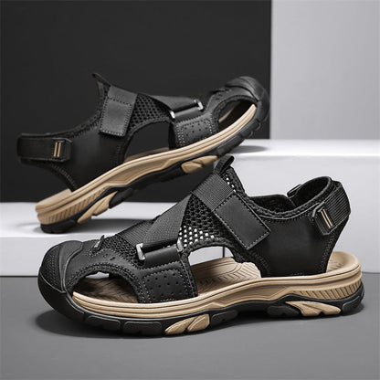 Herren Outdoor-Sandalen Verstellbar Rutschfest Sommer