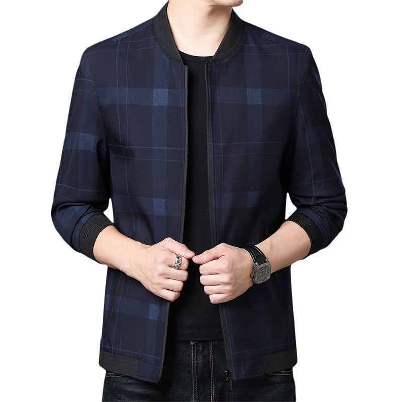 Herren Karojacke Modern Slim Fit Schnitt Berlin Style
