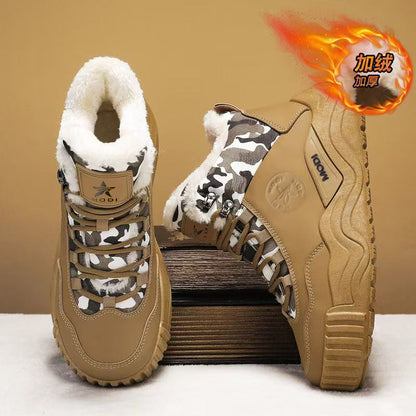 Wanderstiefel Damen Warm Gefüttert Winterstiefel